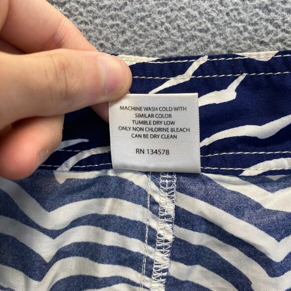 Vineyard Vines Baord Shorts Mens 30 Blue White Gull Wing Silhouette Bathing Suit - Picture 8 of 14